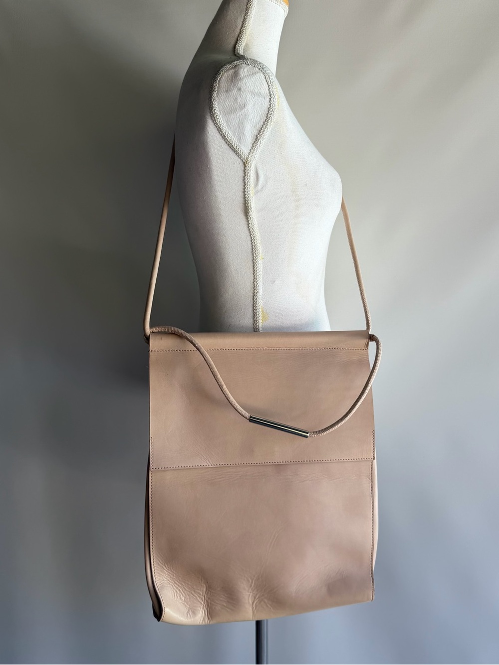 COS Blush Pink Leather Bag